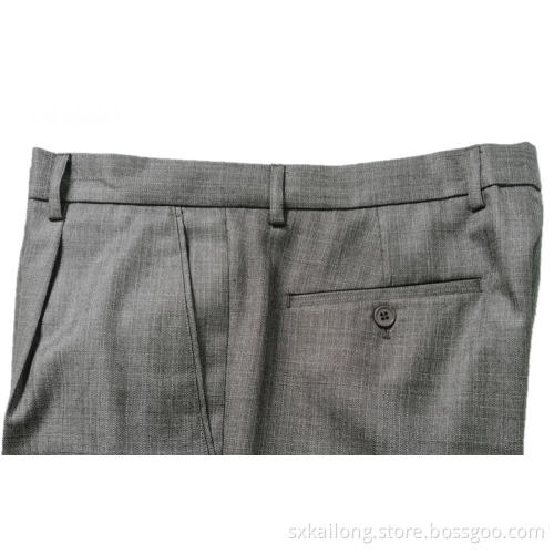 Men Regular Fit Solid Formal Trousers